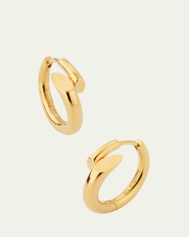 Creoles Biseau Hoop Earrings